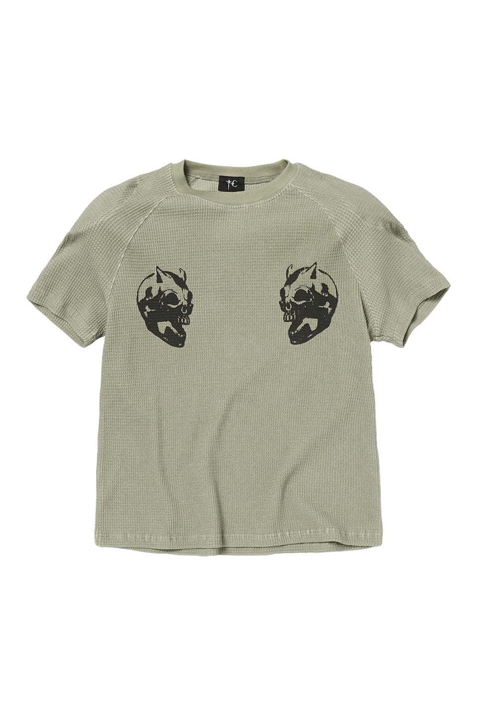 Bulk Shoulder Waffle T-Shirt