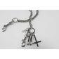 Bullet Case Titanium Steel Waist Chain