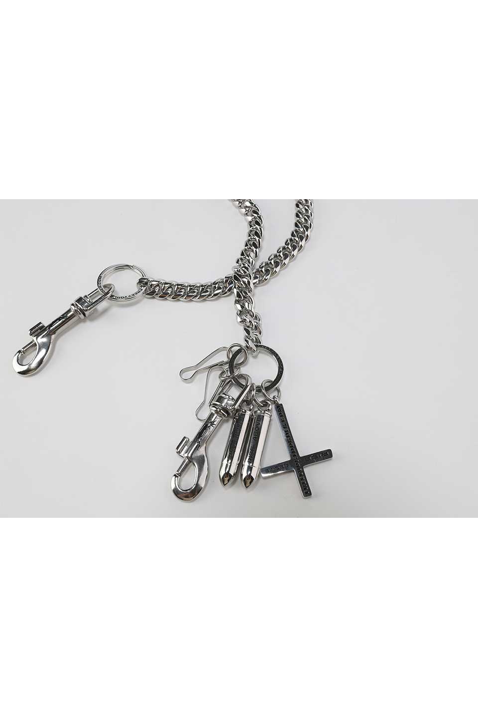 Bullet Case Titanium Steel Waist Chain