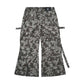 "005 Mily" Camo Flag Cargo Pants