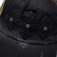Camouflage Cross Leather Patch Mesh Cap