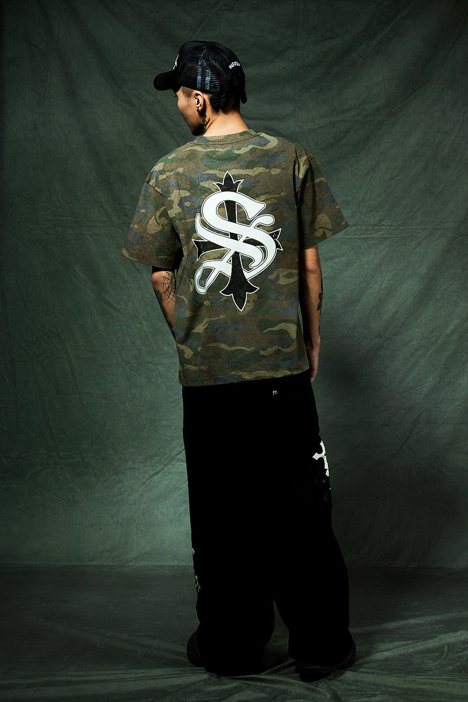 Camouflage Cross Tee