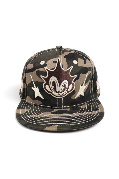 Camouflage Doll Embroidered Hat