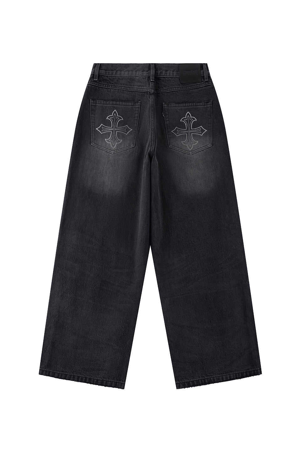Camouflage Double Layer Baggy Denim