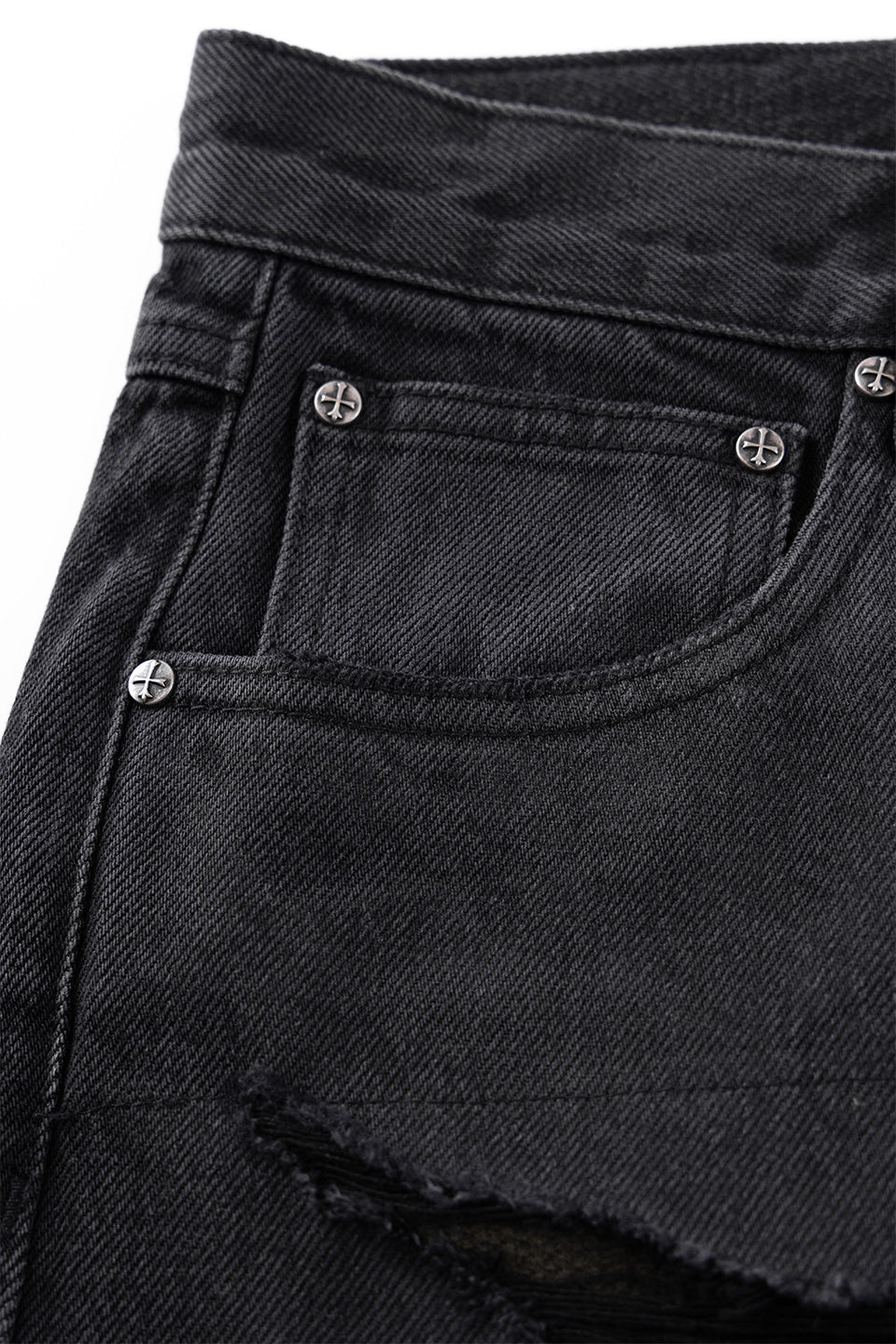 Camouflage Double Layer Baggy Denim