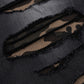 Camouflage Double Layer Baggy Denim