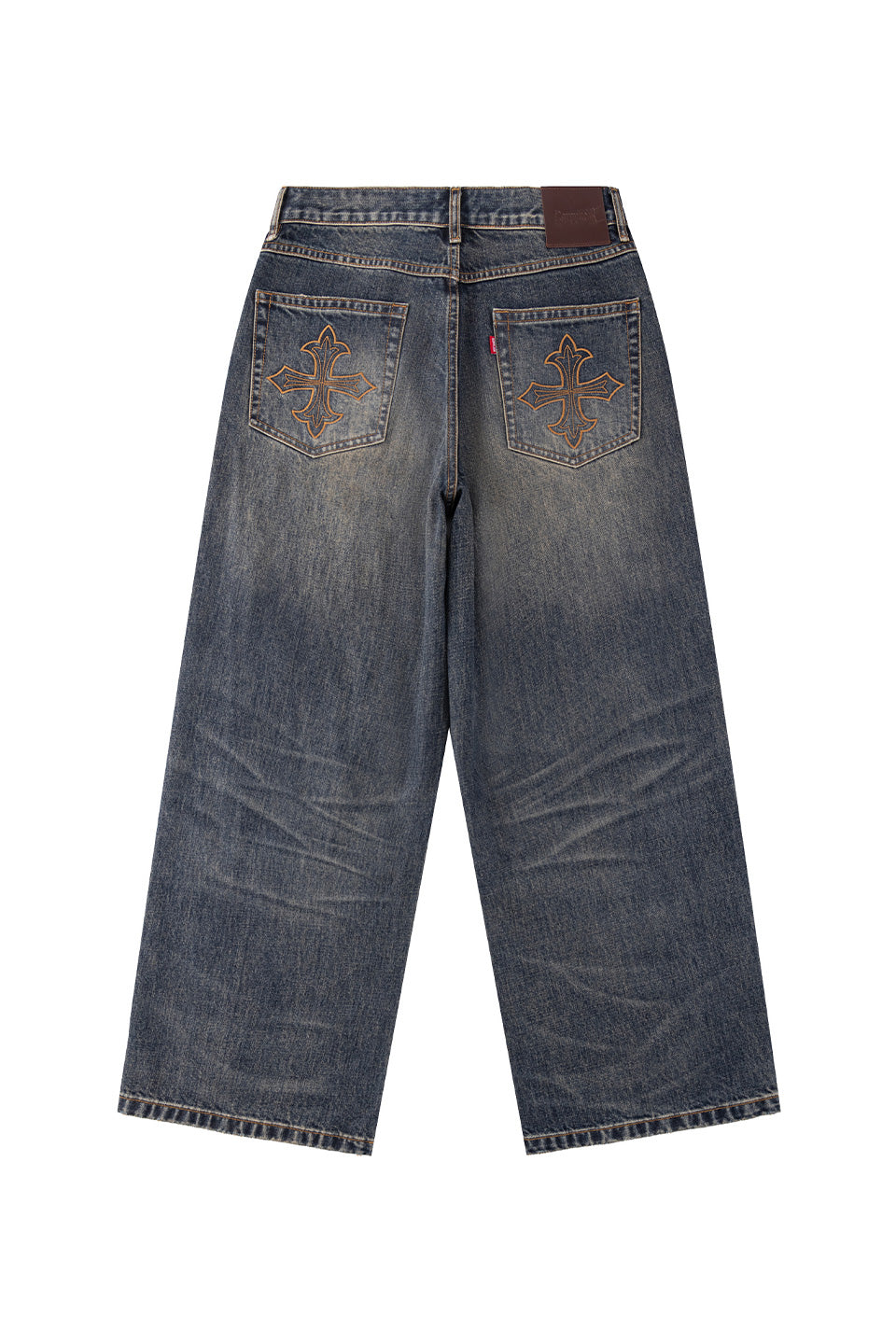Camouflage Double Layer Baggy Denim