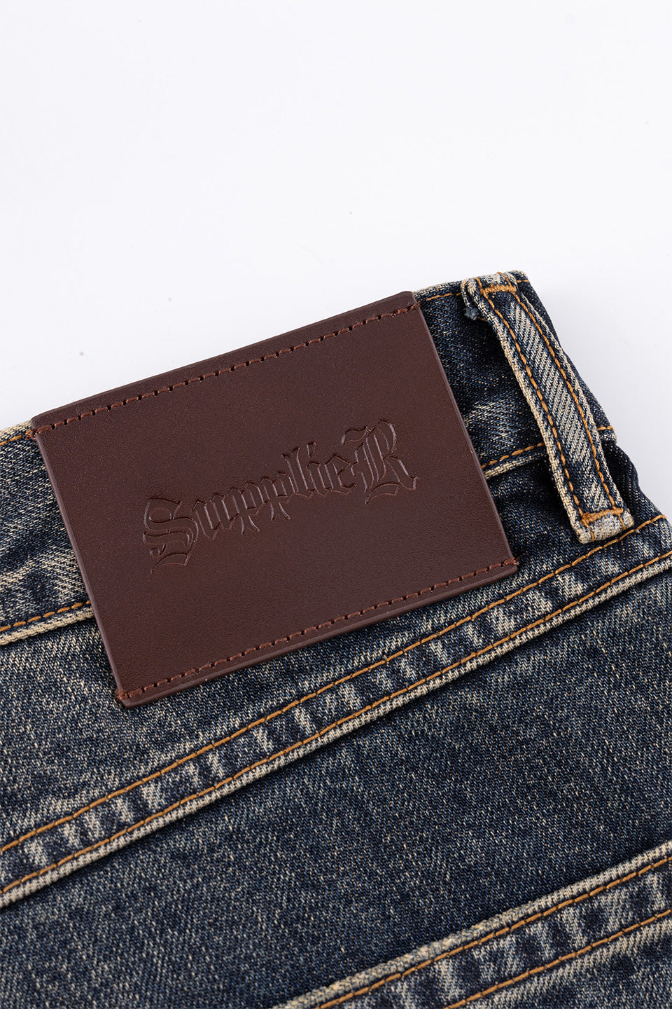 Camouflage Double Layer Baggy Denim