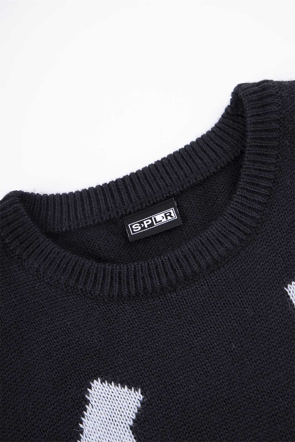 Carving Logo Crew Knit