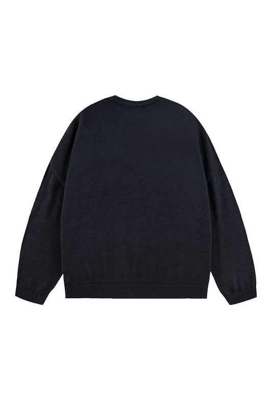 Carving Logo Crew Knit