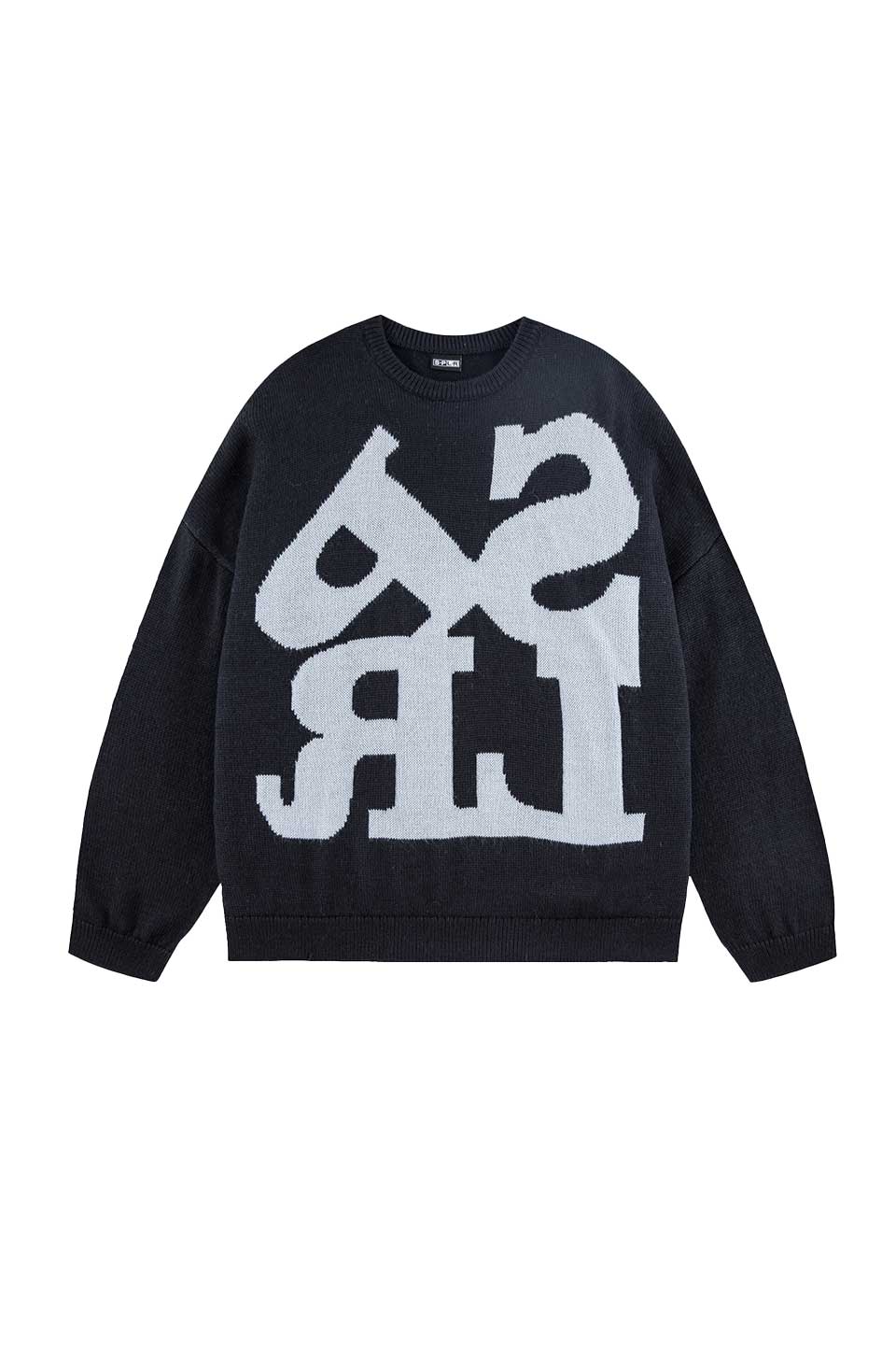 Carving Logo Crew Knit