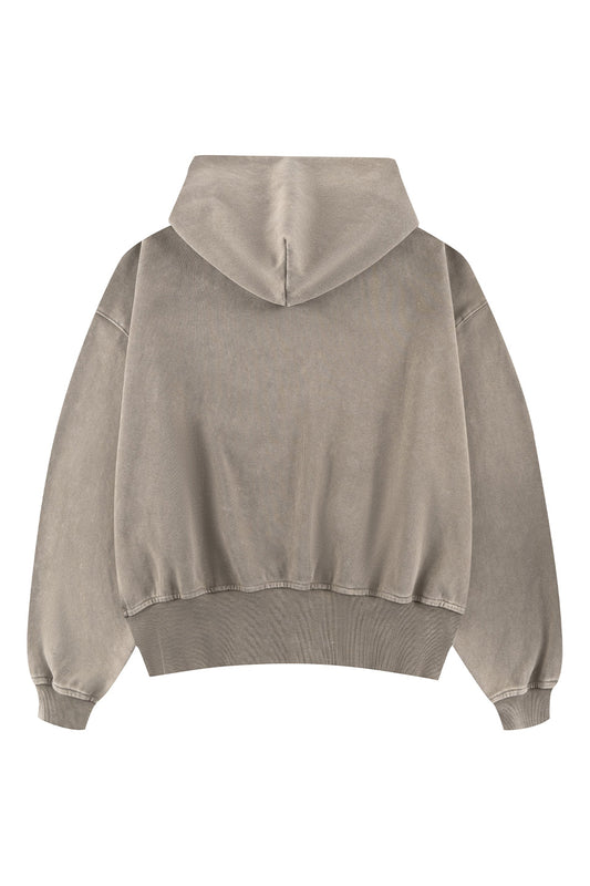 Chemical Dye Zip Hoodie