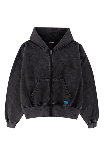 Chemical Dye Zip Hoodie