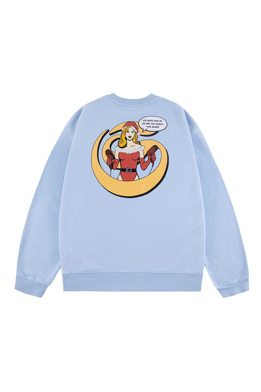 Christmas Girl Crew Sweat