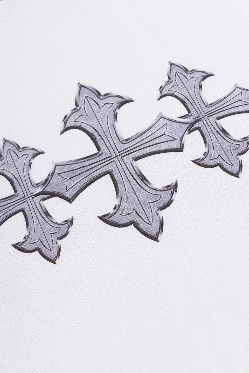 Chrome Triple Cross Tee