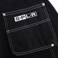 Contrast Stitch Double Knee Denim Pants
