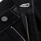Contrast Stitch Double Knee Denim Pants