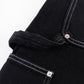 Contrast Stitch Double Knee Denim Pants