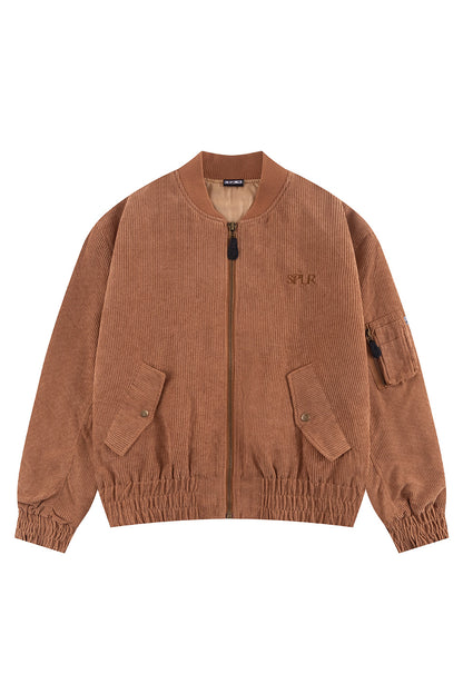 Corduroy Bomber Jacket