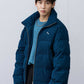Corduroy Patchwork Down Jacket