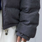 Corduroy Patchwork Down Jacket
