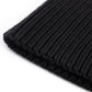 Cross Leather Patch Balaclava Beanie
