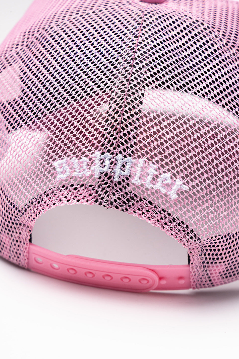 Cross Leather Patch Mesh Cap｜SUPPLIER｜キャップ