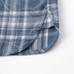 Cross Leather Patch Vintage Check Shirt