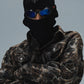 【予約商品】Cross Rhinestone Balaclava Beanie【11月中旬お届け】