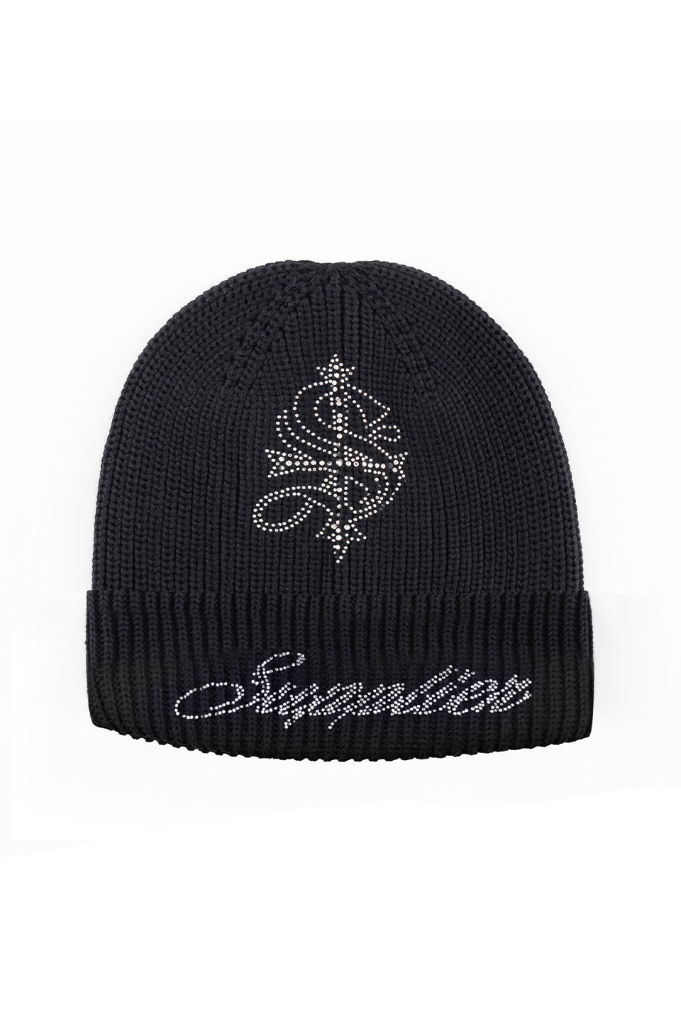 Cross Rhinestone Bbalaclava Beanie