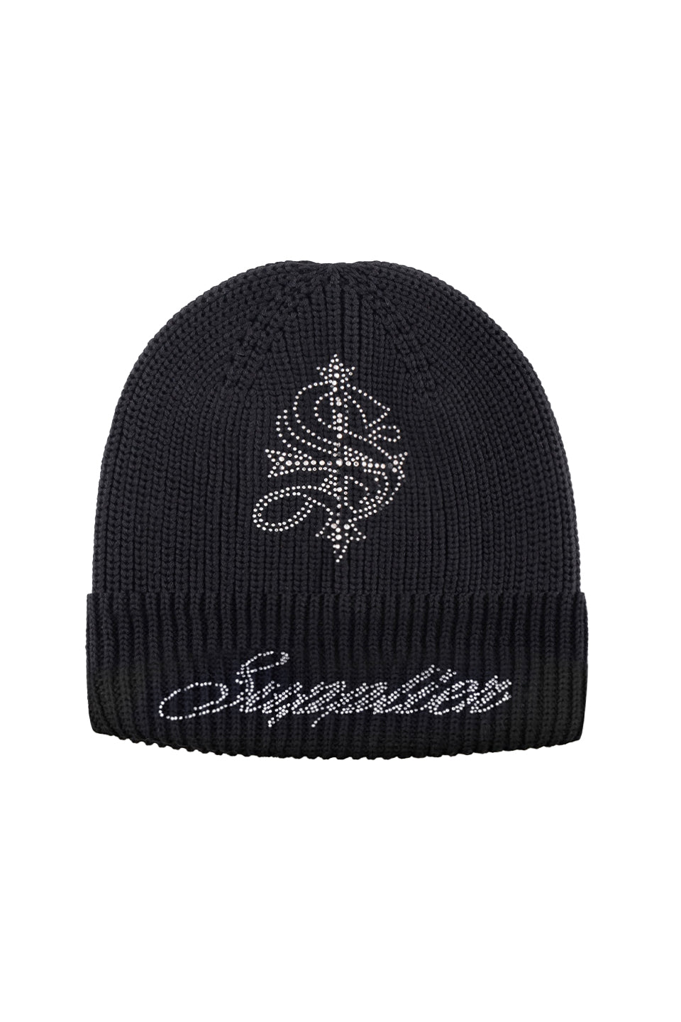 【予約商品】Cross Rhinestone Balaclava Beanie【11月中旬お届け】