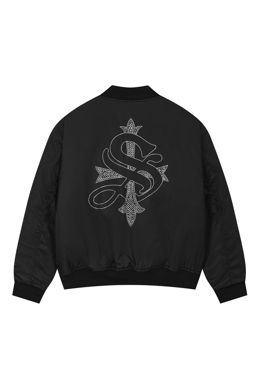Cross Rhinestone Ma-1