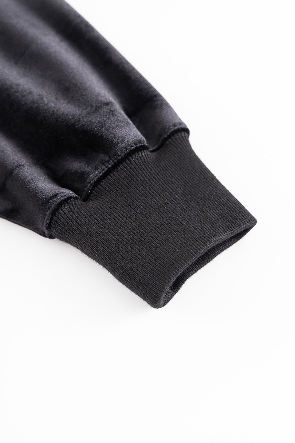 【一部予約商品】Cross Rhinestone Velour Zip Hoodie【10月中旬お届け】