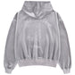 【一部予約商品】Cross Rhinestone Velour Zip Hoodie【10月中旬お届け】