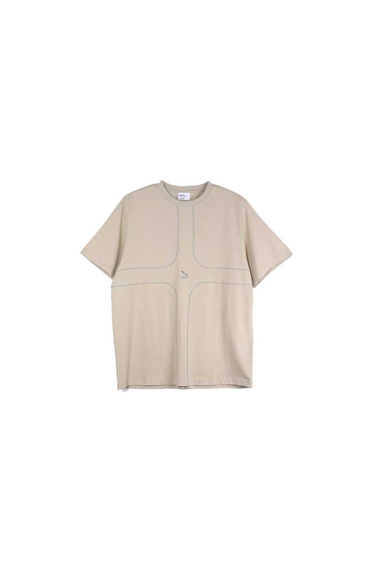 Cross-Stitch Exposed Short-Sleeve T-Shirt