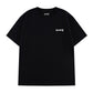 Cross Tee Black & Crystal (Slim Silhouette)