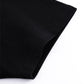 Cross Tee Black & Crystal (Slim Silhouette)