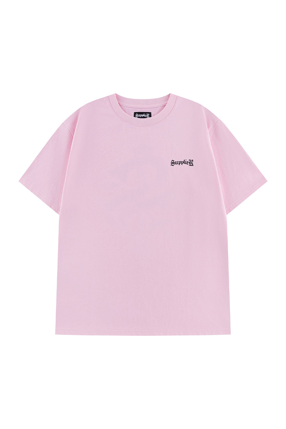 Cross Tee Pink & Black (Slim Silhouette)