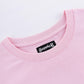 Cross Tee Pink & Black (Slim Silhouette)