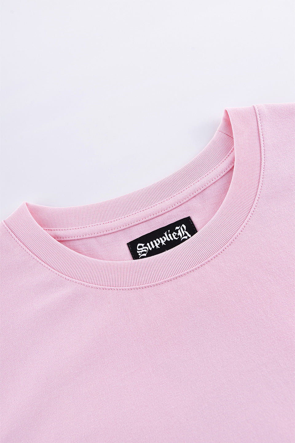 Cross Tee Pink & Black (Slim Silhouette)