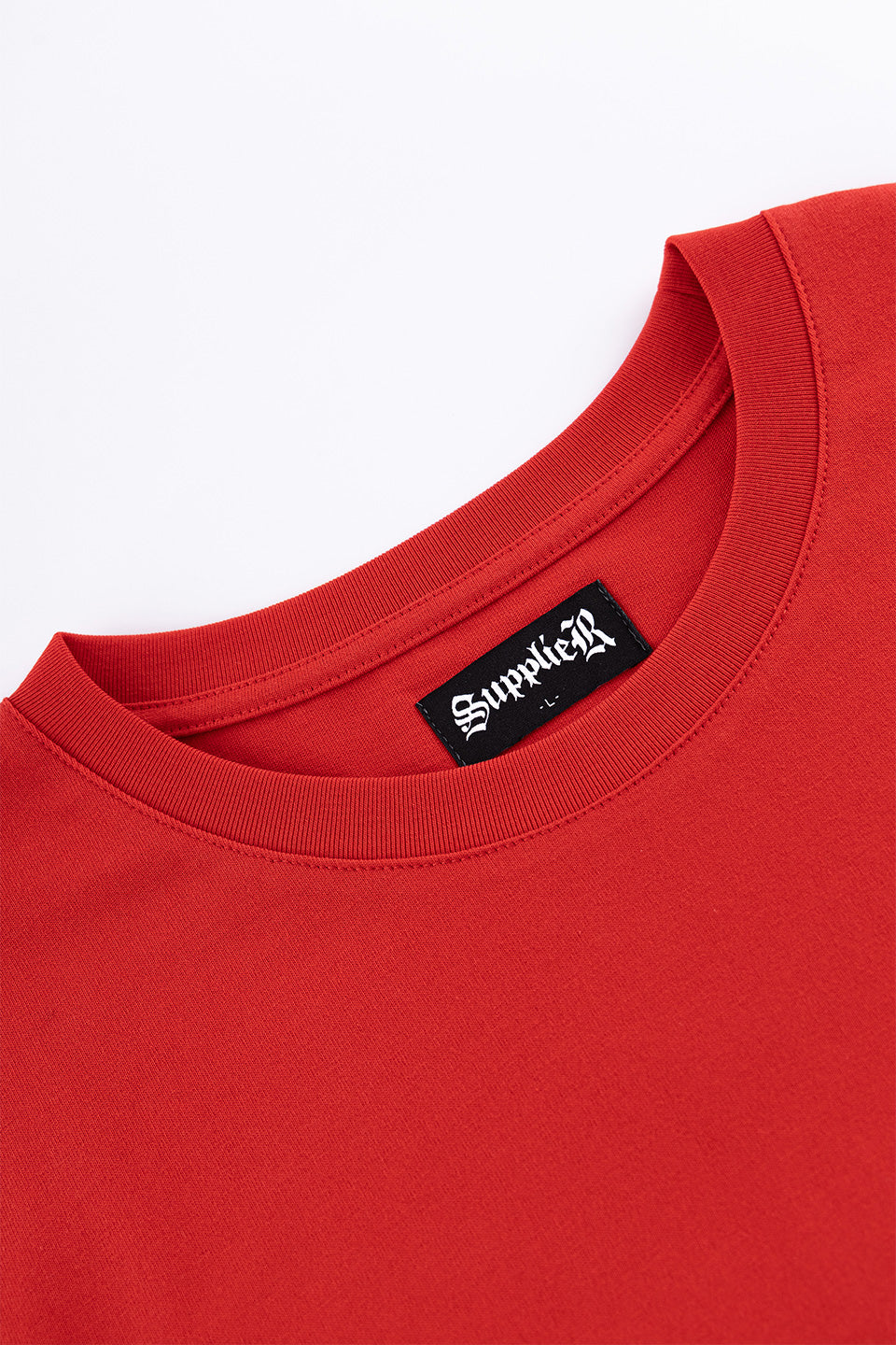 Cross Tee Red & Black (Slim Silhouette)