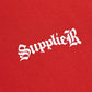 Cross Tee Red & Black (Slim Silhouette)