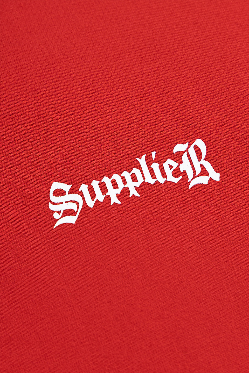 Cross Tee Red & Black (Slim Silhouette)