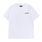 Cross Tee White & Black (Slim Silhouette)