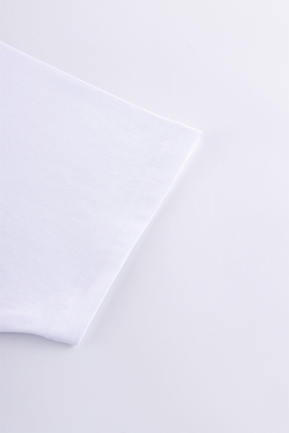 Cross Tee White & Blue (Slim Silhouette)