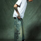 Cross Tee White & Black (Slim Silhouette)