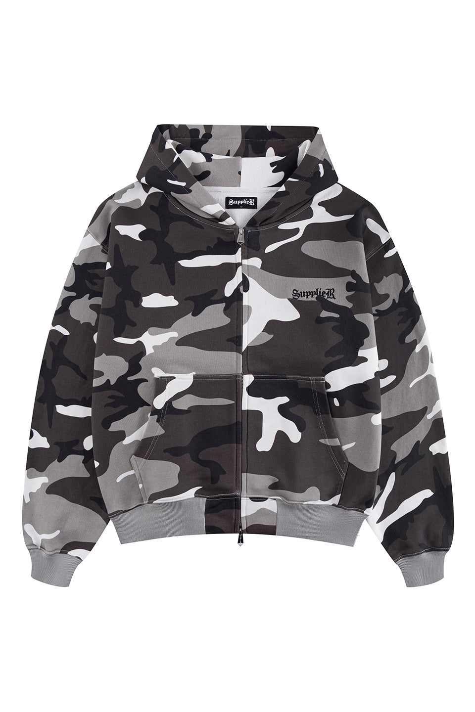 Cross Zip Hoodie (New Silhouette)｜SUPPLIER｜フーディー