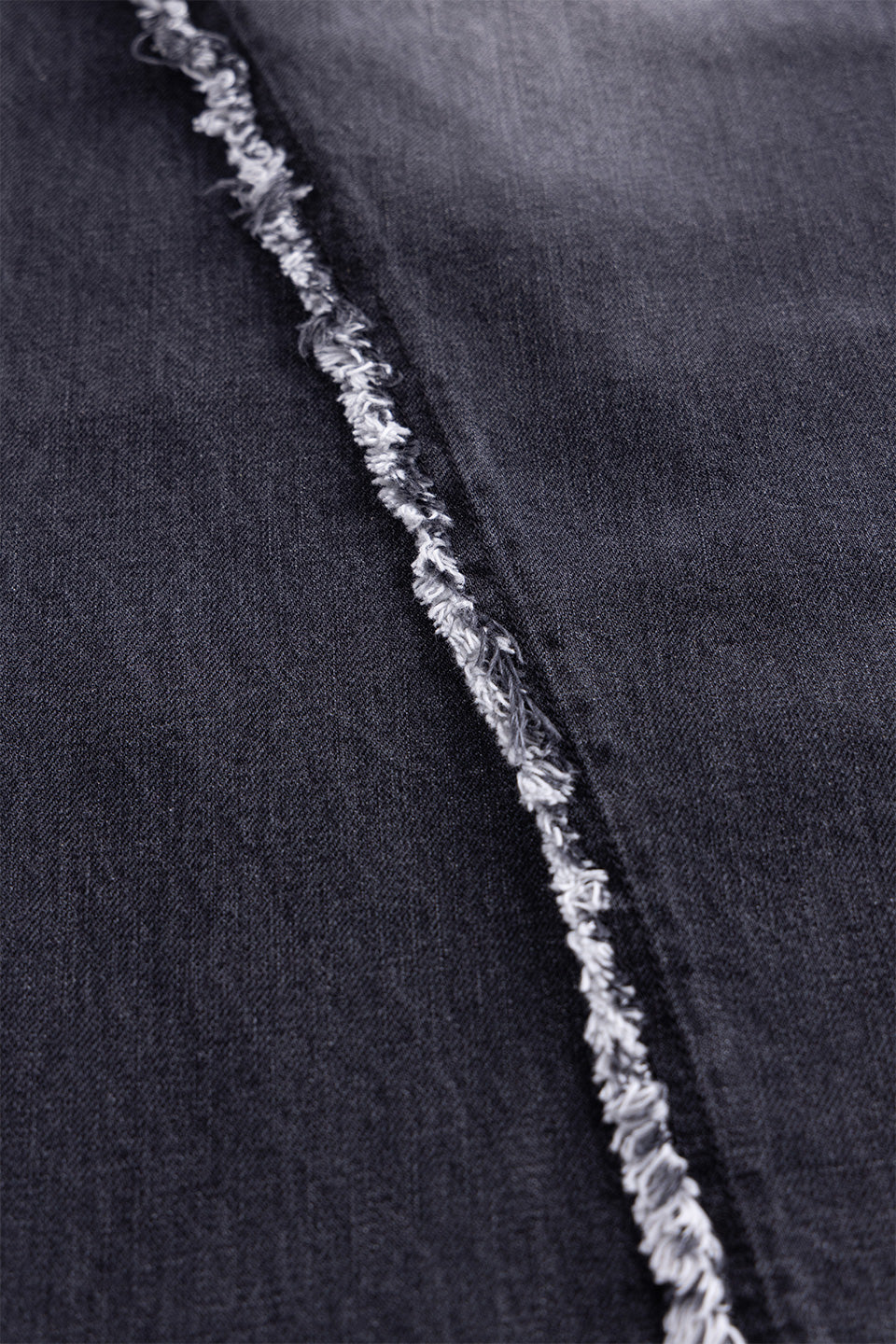 Curve Switching Baggy Denim Pants