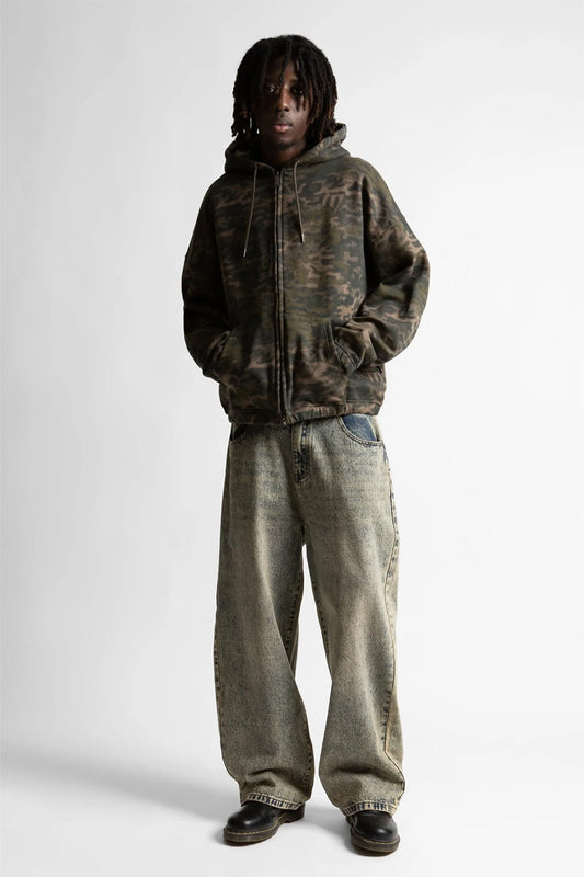 Digicamo Boxy Zip Hoodie