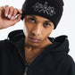 Dagger Cross Embroidery Beanie